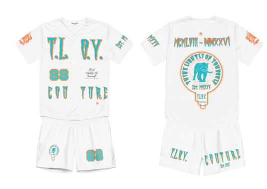 TLOY. Orange/Bleu Trunks