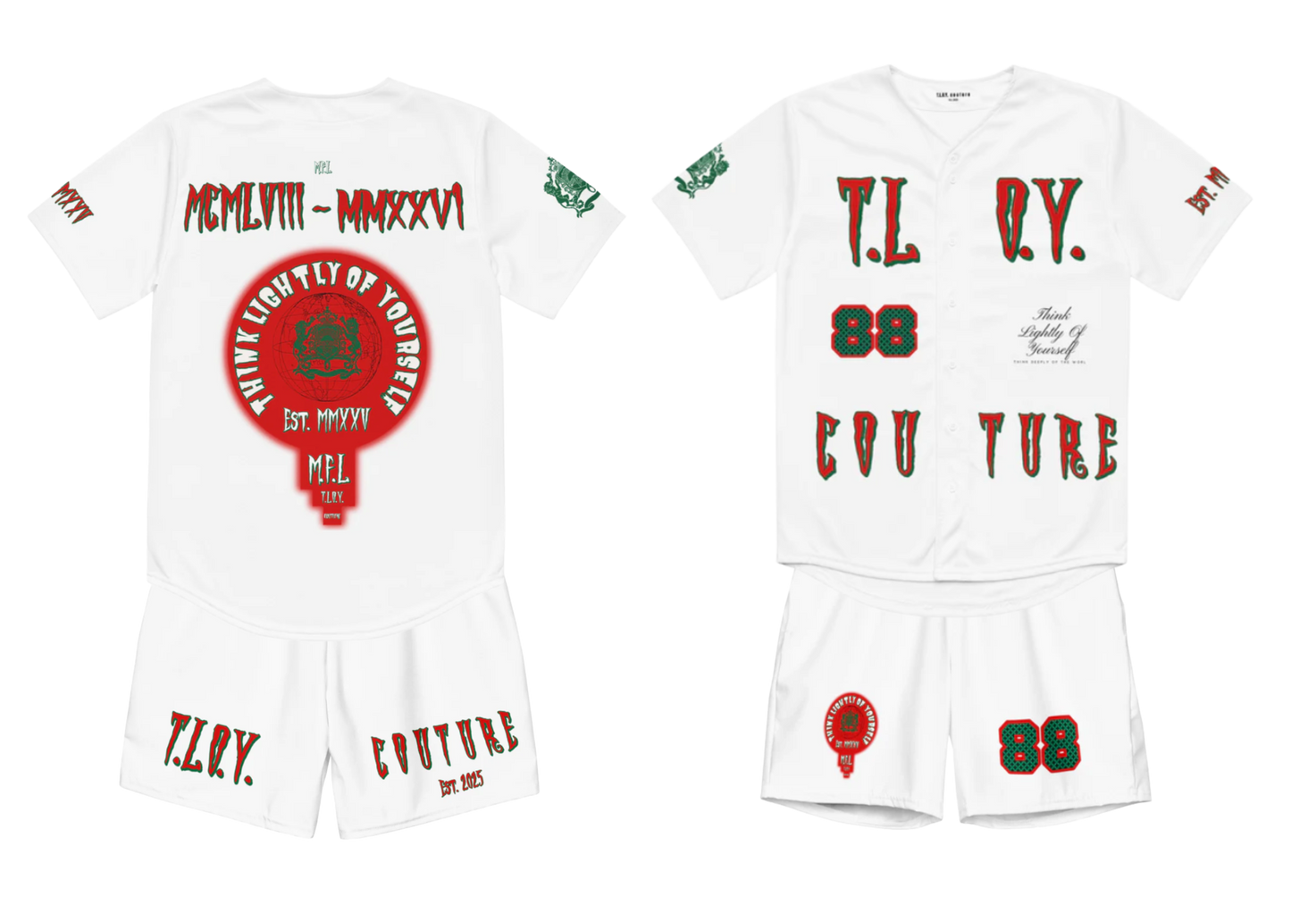 TLOY Baseball Trunks